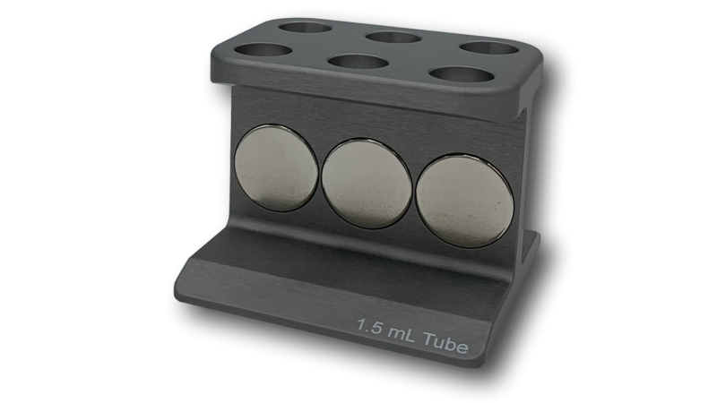 6 X 1.5 ml Microfuge Tube Magnetic Separation Rack - Permagen Labware